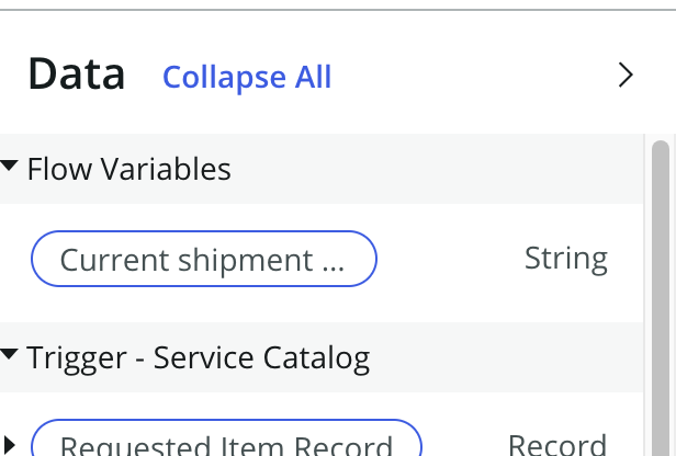 Set flow variables