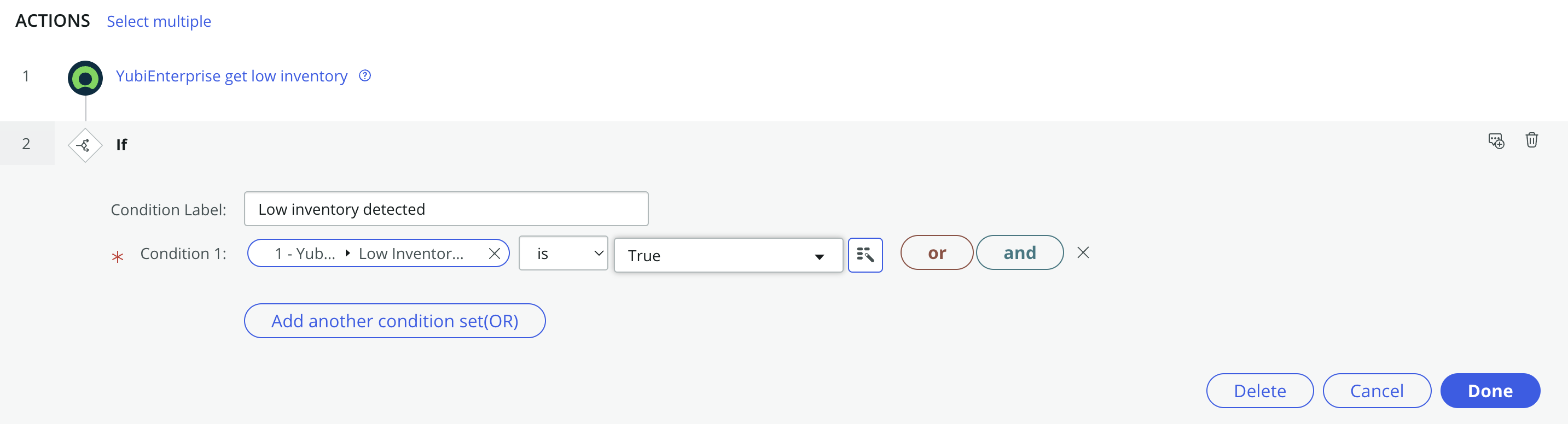 Detect error config